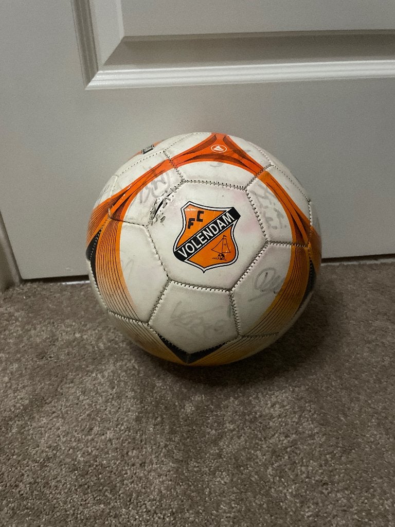 F.C. Volendam bal met handtekeningen, Ophalen, Gebruikt, Overige binnenlandse clubs, Overige typen