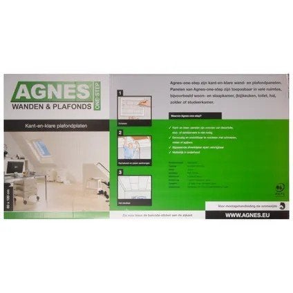 Agnes Plafondplaten 120x60 2 stuks, Ophalen, Nieuw, Overige materialen, Minder dan 20 mm