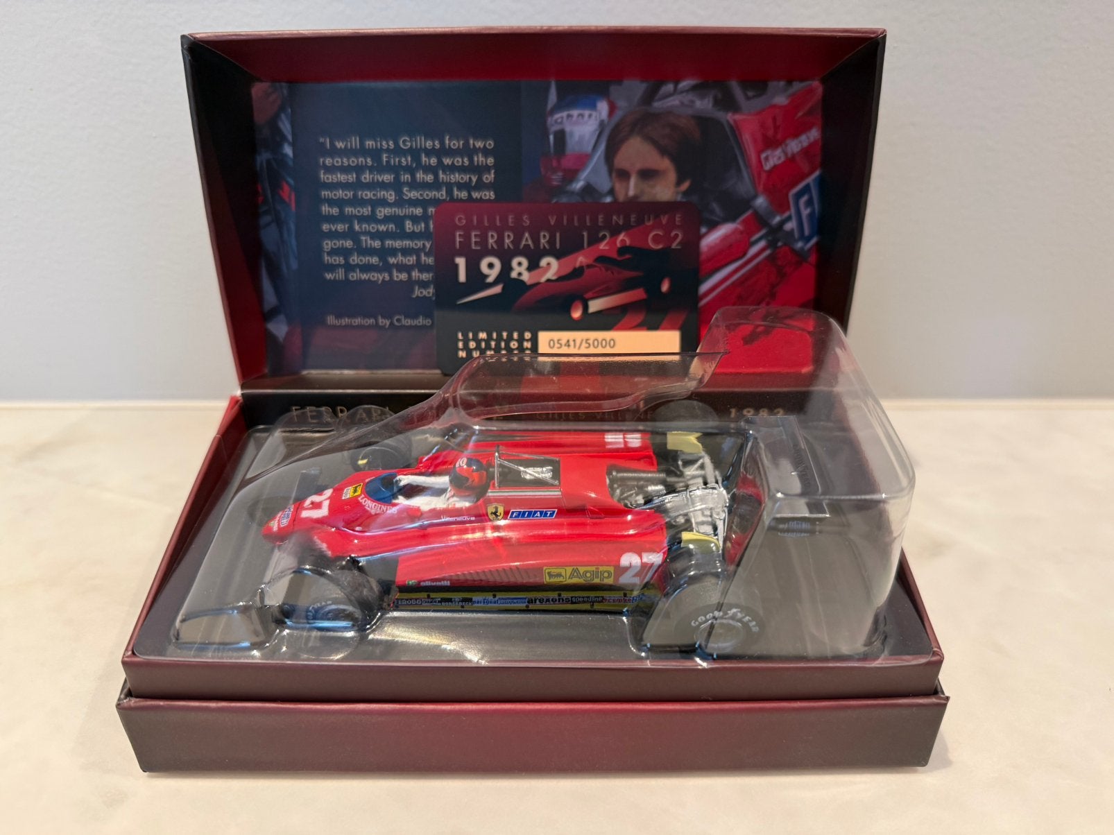 Policar Ferrari 126 C2, Ophalen of Verzenden, Nieuw, Elektrisch, Overige merken