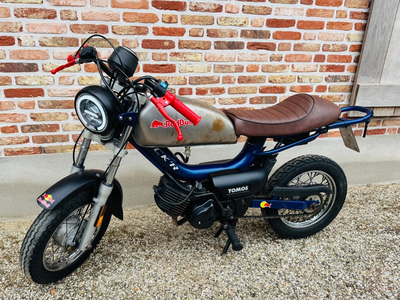 Tomos Pack’r Caferacer, Fietsen en Brommers, Brommers | Tomos, Ophalen, Gebruikt, Overige modellen, Maximaal 45 km/u