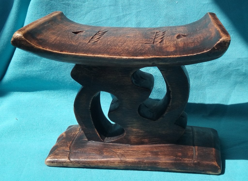 HANDGESNEDEN HOOFDSTEUN JAREN 1930 AFRICAN TRIBAL ART MALI, Antiek en Kunst, Verzenden