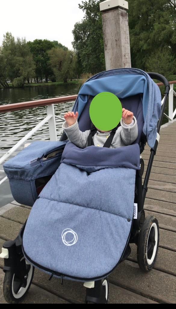 Bugaboo Donkey kinderwagen - jeans blauw, Ophalen, Zo goed als nieuw, Bugaboo