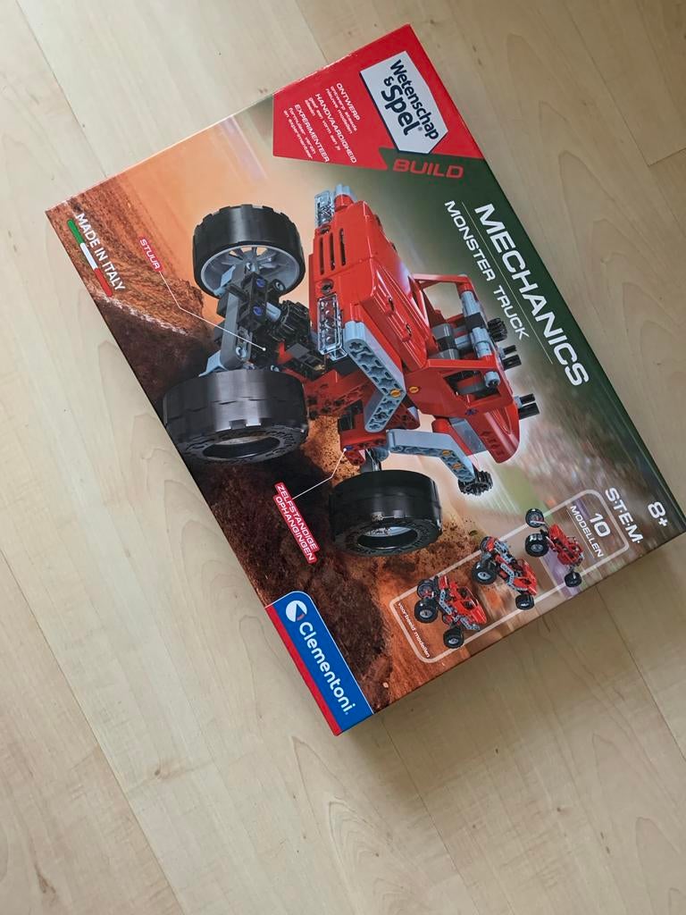 Clementoni Mechanics Monster Truck - Wetenschap & Spel, Ophalen of Verzenden, Zo goed als nieuw, Overige merken