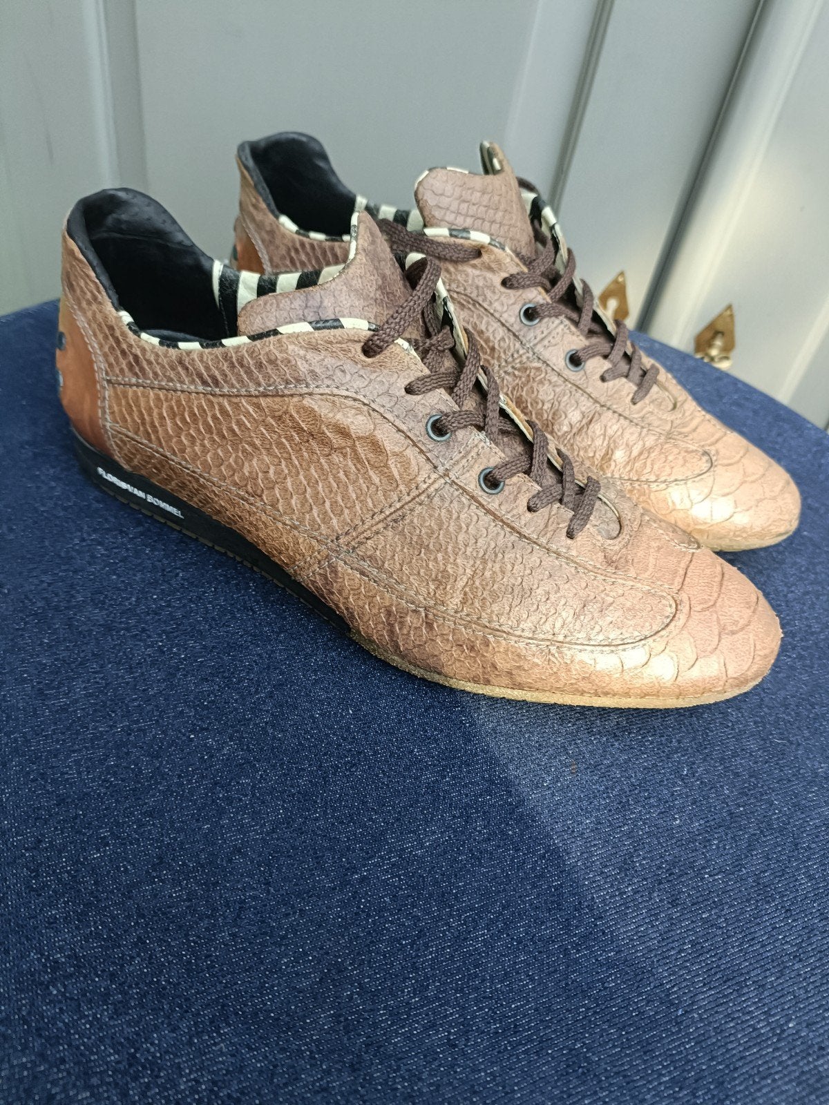 Floris van Bommel sneakers, Bruin, Floris van Bommel, Ophalen of Verzenden, Sneakers of Gympen