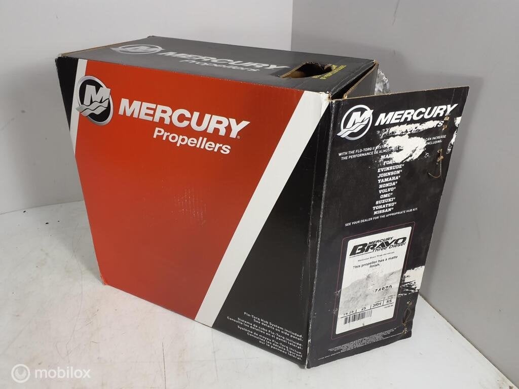 MERCURY Bravo Three Achterpropeller 24P, Gebruikt