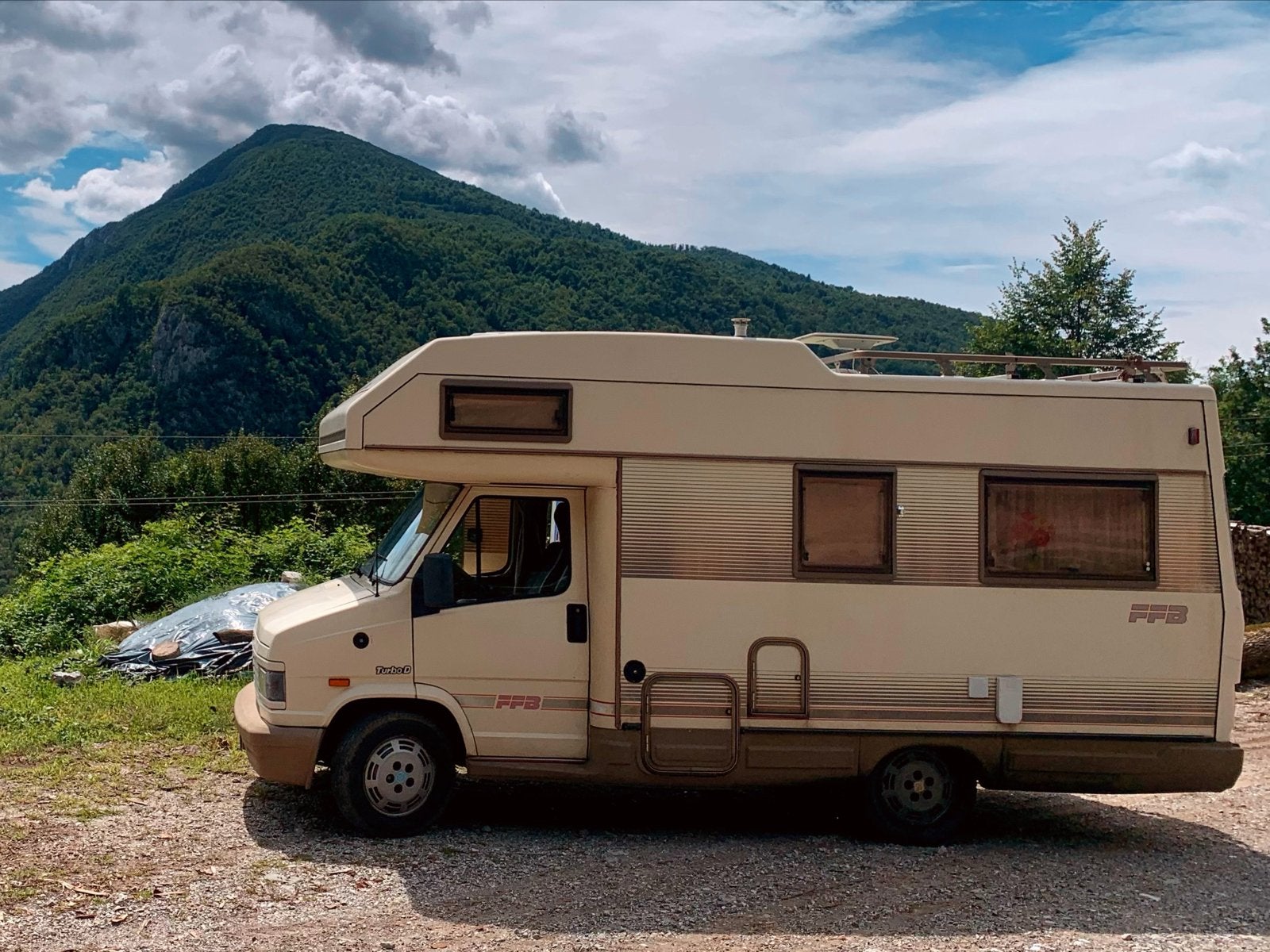 Peugeot 290 FFB camper, turbodiesel, nieuwe APK, rijklaar!, Overige merken, Reservewiel, Alkoof, Particulier