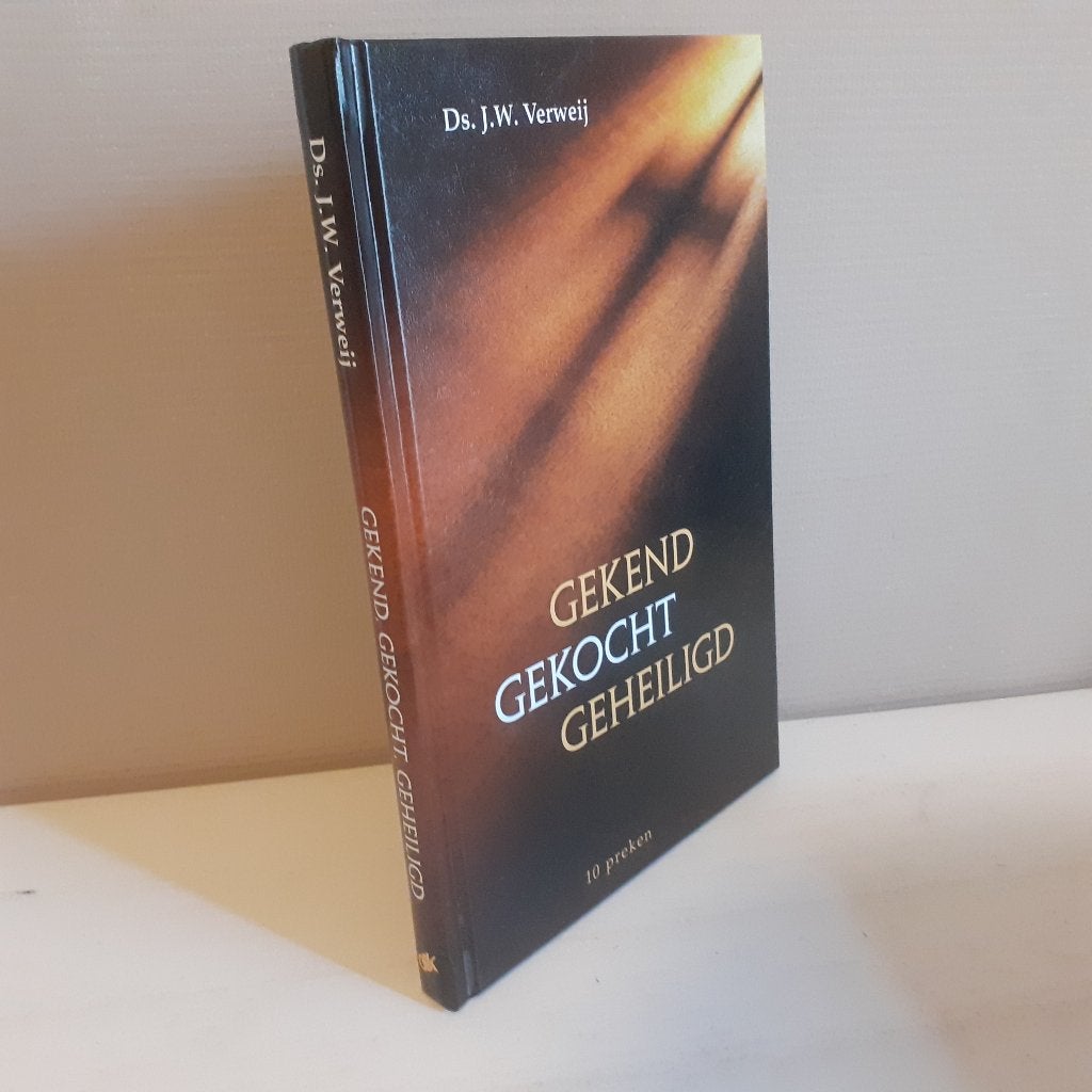 Ds. J.W. Verweij. Gekend gekocht geheiligd. 10 preken., Ophalen of Verzenden, Gelezen, Christendom | Protestants