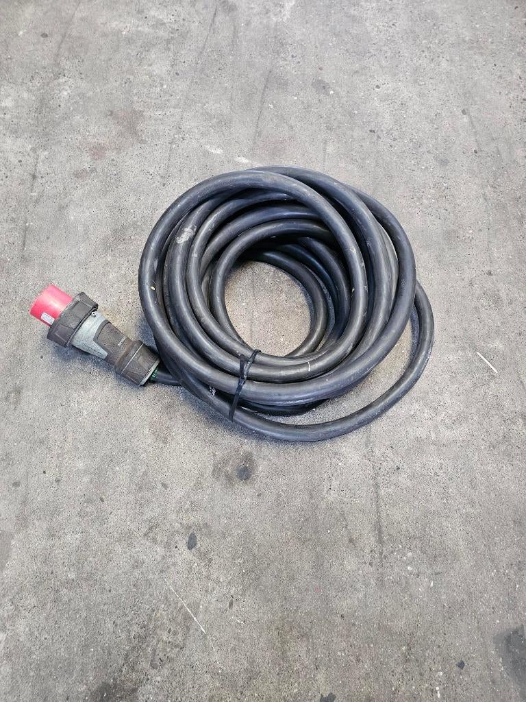 Stroomkabel krachtstroomkabel kabel 125 Ampere, Doe-het-zelf en Verbouw, Elektra en Kabels, Gebruikt, Kabel of Snoer, Ophalen