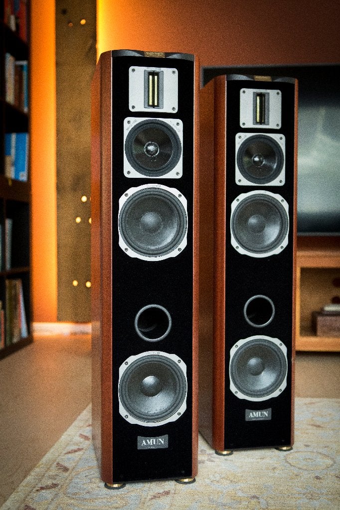 Quadral Phonologue Gold Amun  120/170 Watt || Duits HIGH END, Vloerstaande luidspreker, Ophalen, 150 watt of meer, Overige merken