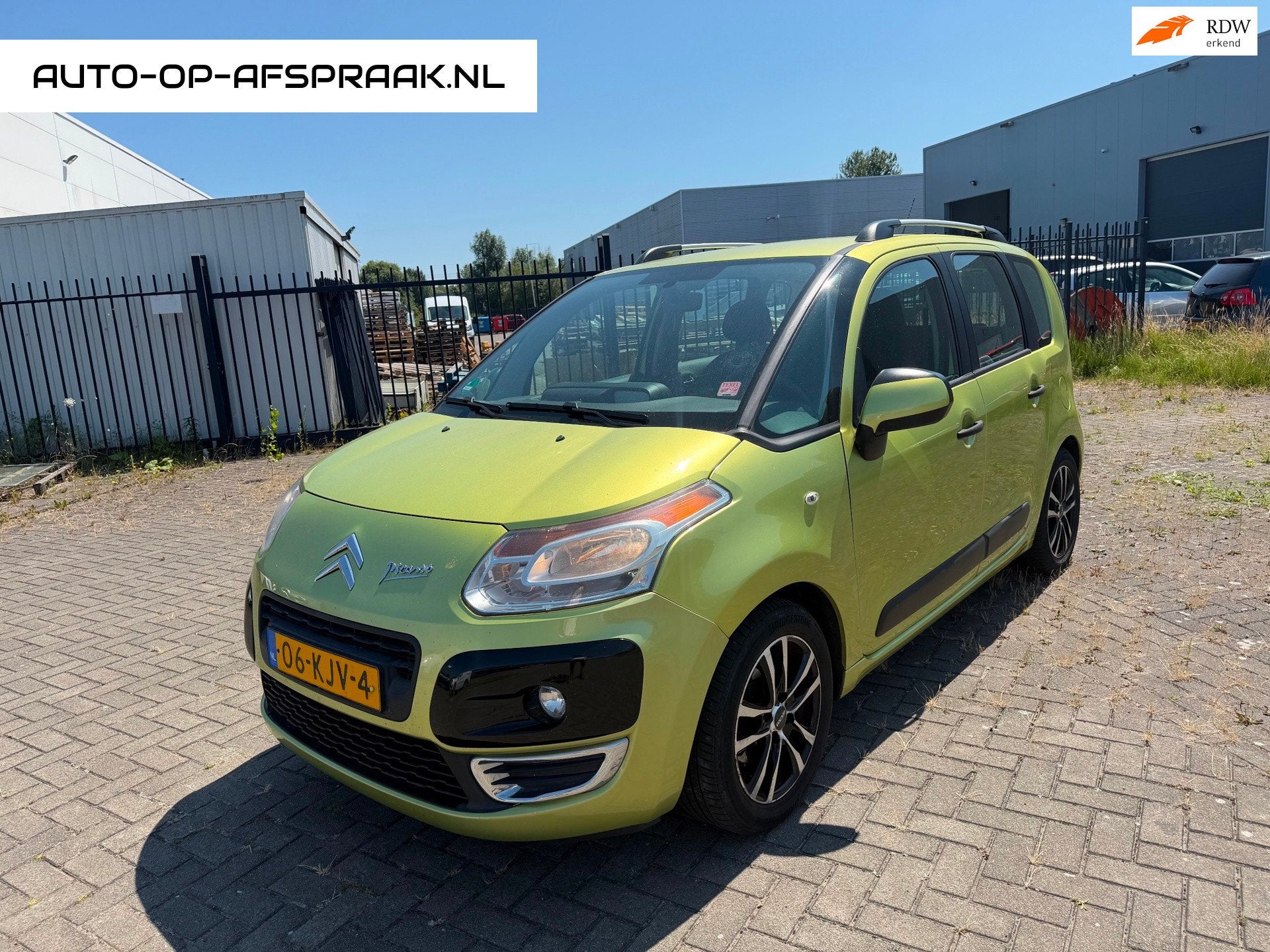 Citroen C3 Picasso 1.6 VTi Aura Airco Cruise Control Trekhaa, Auto's, Citroën, Voorwielaandrijving, Euro 5, Stof, Gebruikt