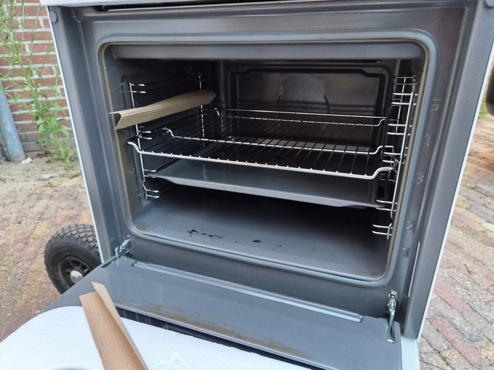 Elektrisch Fornuis met Oven - Bosch, Witgoed en Apparatuur, Ophalen, Gebruikt, 60 cm of meer, 4 kookzones