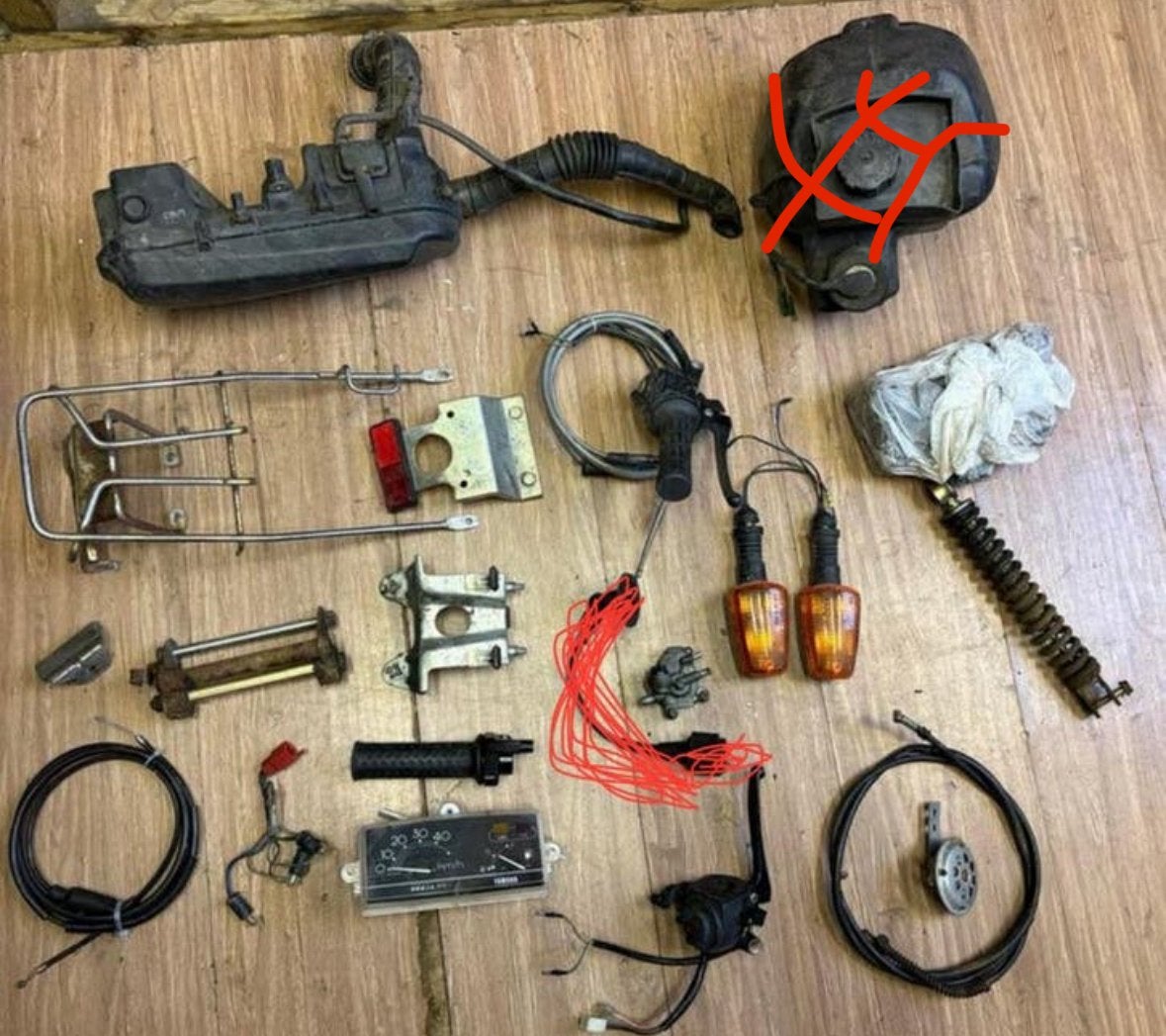 Yamaha Mint onderdelen, Verzenden, Gebruikt, Overige typen