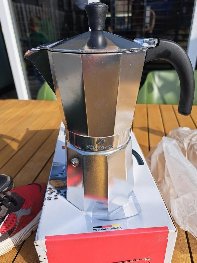 Westmark Espressokoker Brasilia - Nieuw in doos, Espresso apparaat, 10 kopjes of meer, Nieuw, Gemalen koffie