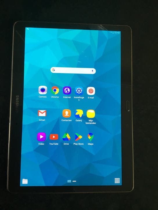 Samsung Galaxy tab S model SM-T800 android 6.0.1 16 GB 10,5, Ophalen of Verzenden, Gebruikt