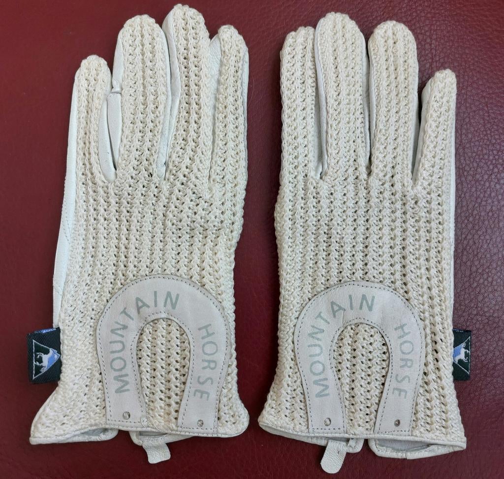 Witte Mountain Horse rijhandschoenen, maat L, nieuw, Ophalen of Verzenden, Nieuw, Overige soorten, Schoeisel