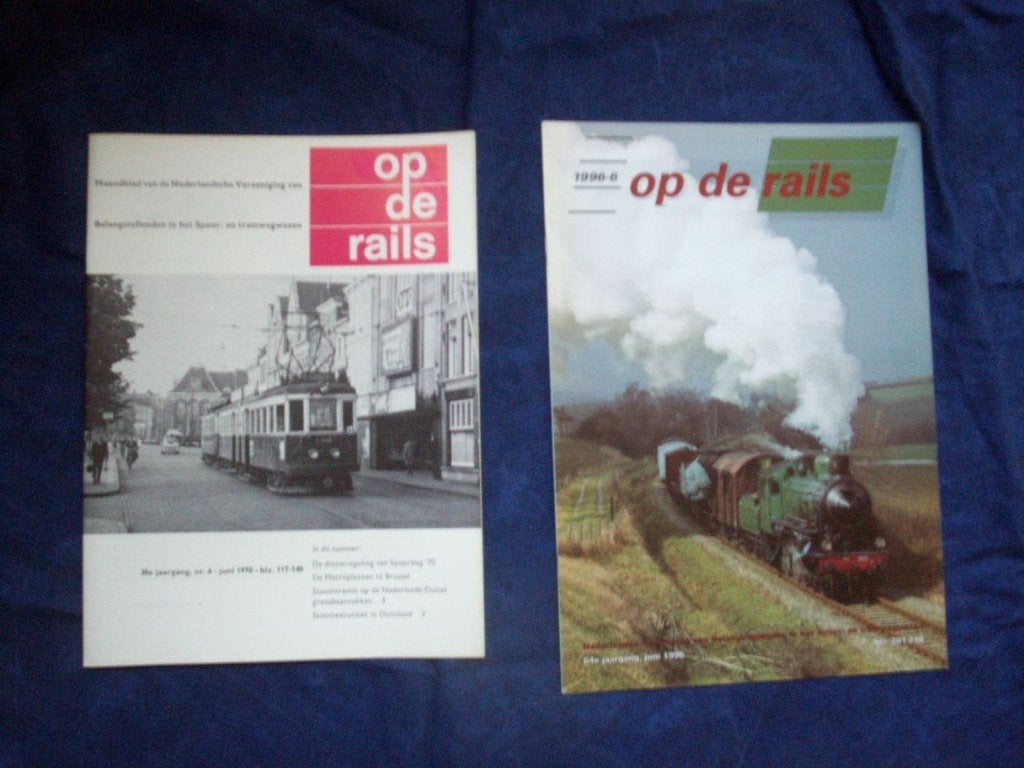 Tijdschrift Op de Rails, Ophalen, Zo goed als nieuw, Sport en Vrije tijd