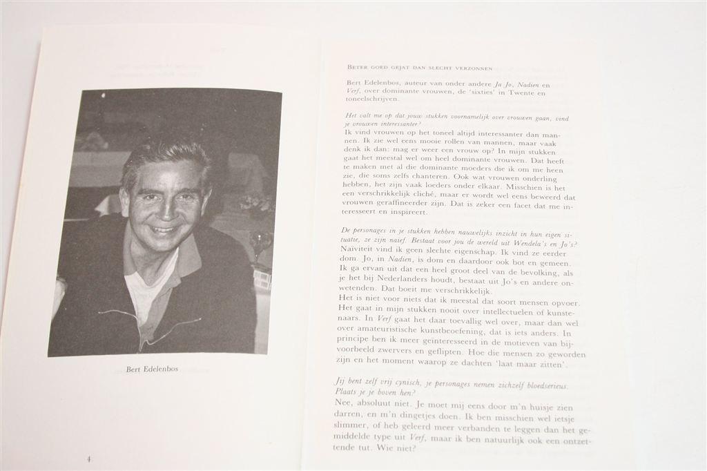 Verf — Bert Edelenbos — Zedenschets Jaren '60, Ophalen of Verzenden, Gelezen, Cabaret