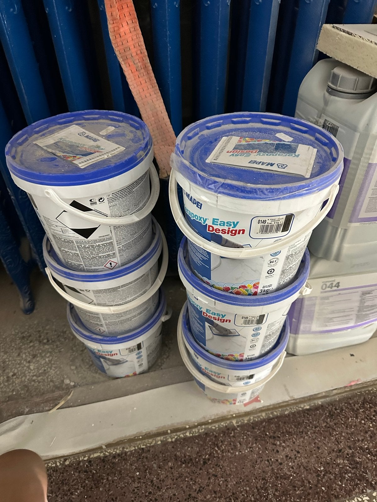 6x MAPEI Kerapoxy Easy Design Epoxy Voegmortel 3 kg – Nieuw, Ophalen, Overige kleuren, Nieuw, Verf