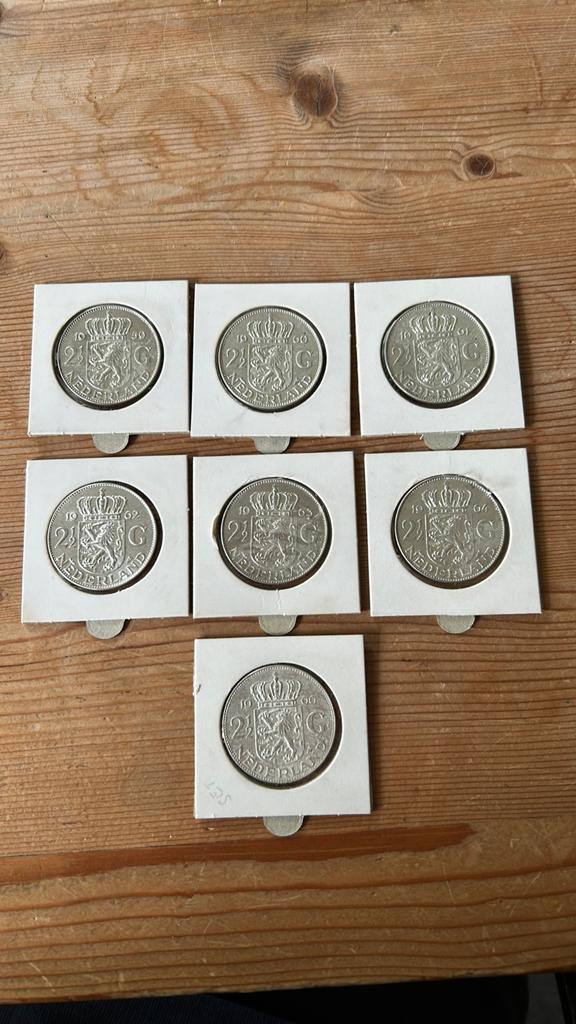 Set rijksdaalders zilver juliana, Ophalen, Koningin Juliana, Setje, Zilver
