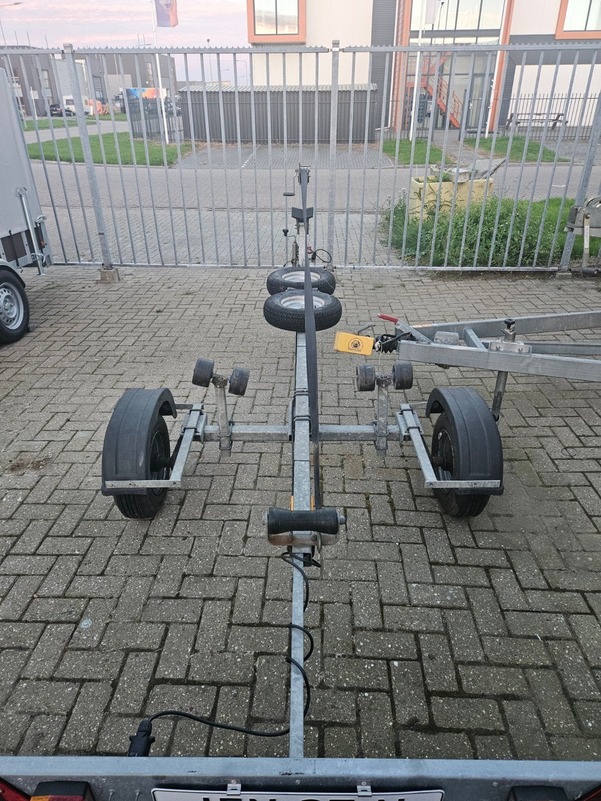 Boottrailer & gratis visboot, Ophalen, Overige merken, Gebruikt, Tot 10 pk