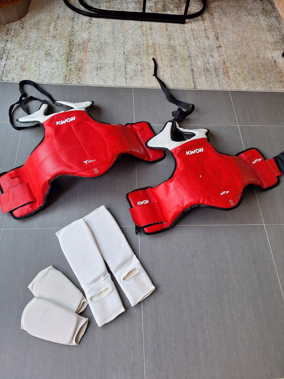 Kwon Taekwondo bescherming, Ophalen, Gebruikt, Taekwondo, Maat XS of kleiner
