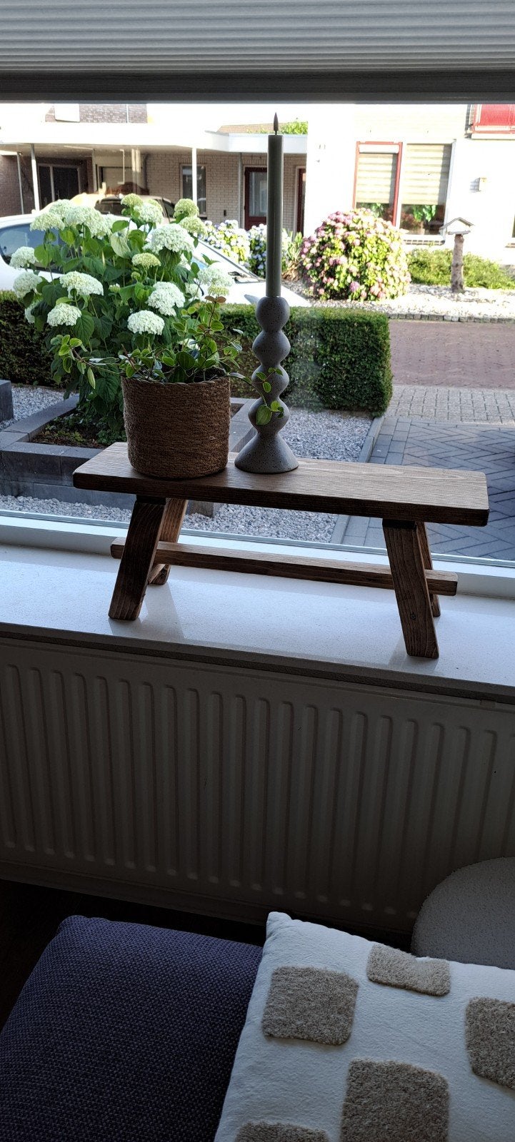 Mini decoratie bankje, Ophalen, Nieuw