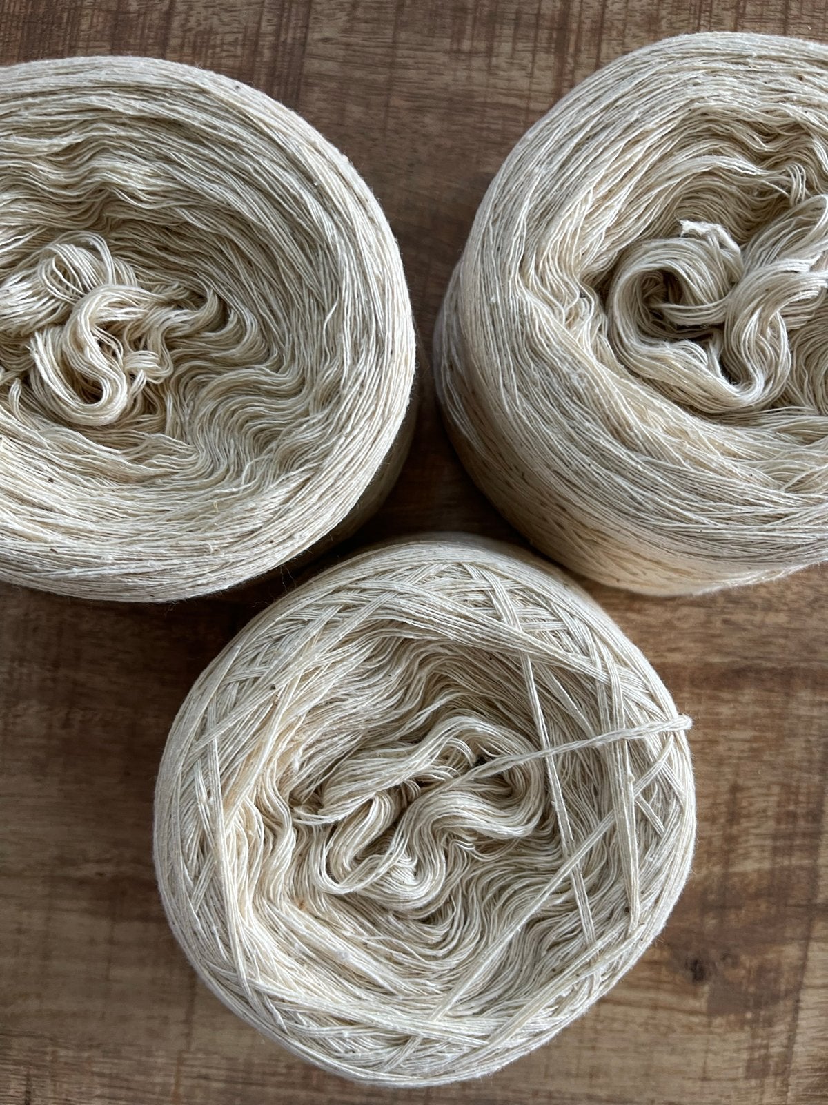 Zacht lichtbeige garen - 520 gram, Ophalen of Verzenden, Nieuw, Breien of Haken, Wol of Garen