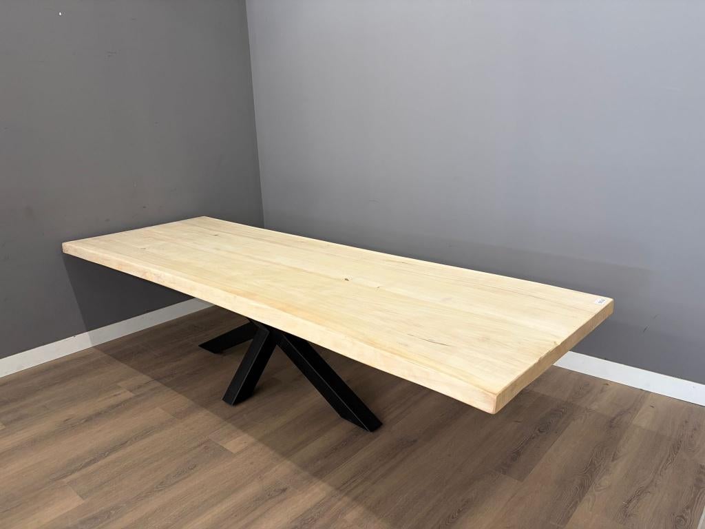 Populier Houten Boomstamtafel 310 cm BT 185