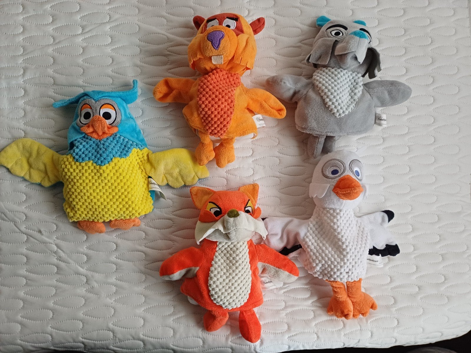 Fabeltjeskrant Poppenkast Figuren - Rook- en diervrij, Ophalen, Overige karakters, Overige typen, Zo goed als nieuw