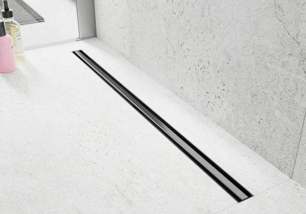 Douchegoot RVS Zwart Goud Haarstop 60 80 100cm Douchedrain, Doe-het-zelf en Verbouw, Ophalen, Info@d-radiatoren.nl, Douche, Rvs