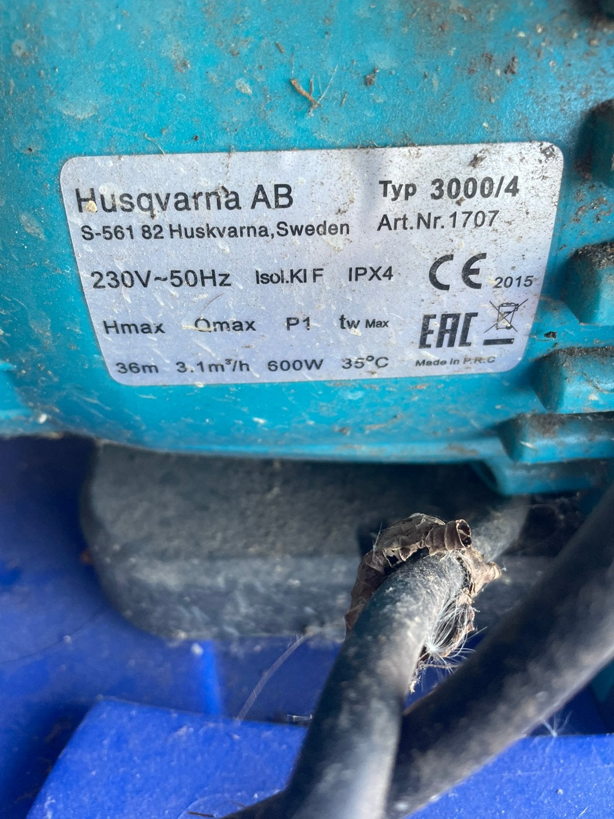 Waterpomp 3,1 kuub per uur, Ophalen of Verzenden, Zo goed als nieuw, Beregeningspomp