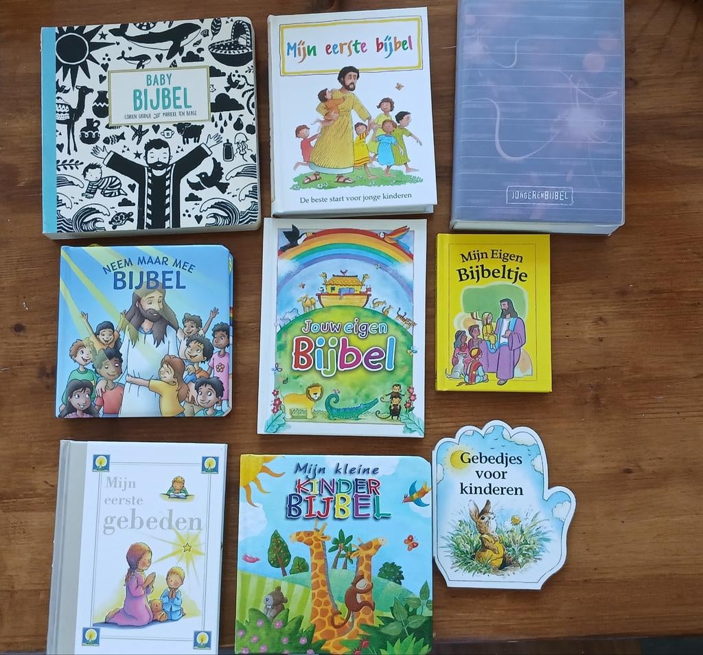 Babybijbel, kinderbijbels, jongerenbijbel en gebedenboekje, Boeken, Ophalen of Verzenden
