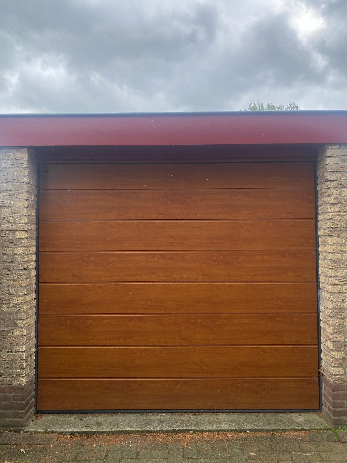 Geïsoleerde Elektrische Roldeur - Garagedeur, Ophalen, Gebruikt, 120 cm of meer, Garagedeur