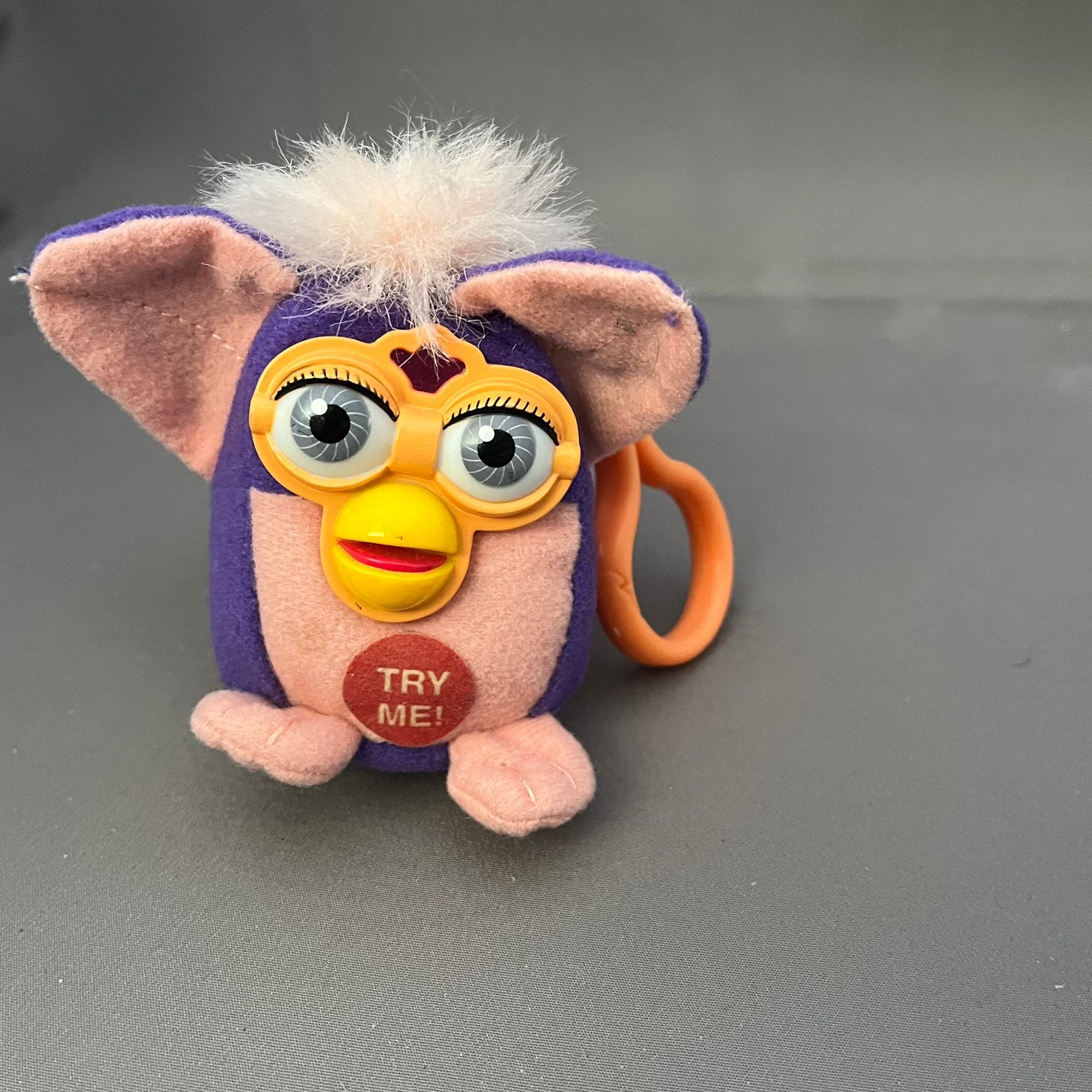 Vintage Furby Sleutelhanger (1999) Werkend - Retro Speelgoed, Verzamelen, Ophalen of Verzenden