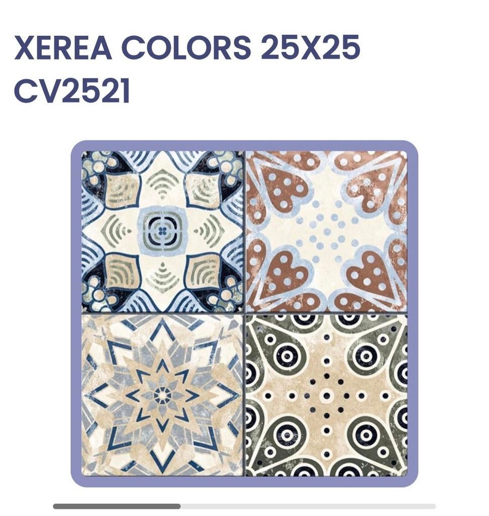 GEZOCHT Xerea colors tegel, Doe-het-zelf en Verbouw, Tegels, 60 cm of meer, Keramiek, Minder dan 5 m², Vloertegels