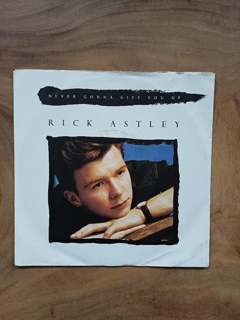 Rick Astley - Never Gonna Give You Up - Single - Vinyl, Ophalen of Verzenden, Gebruikt, Overige formaten