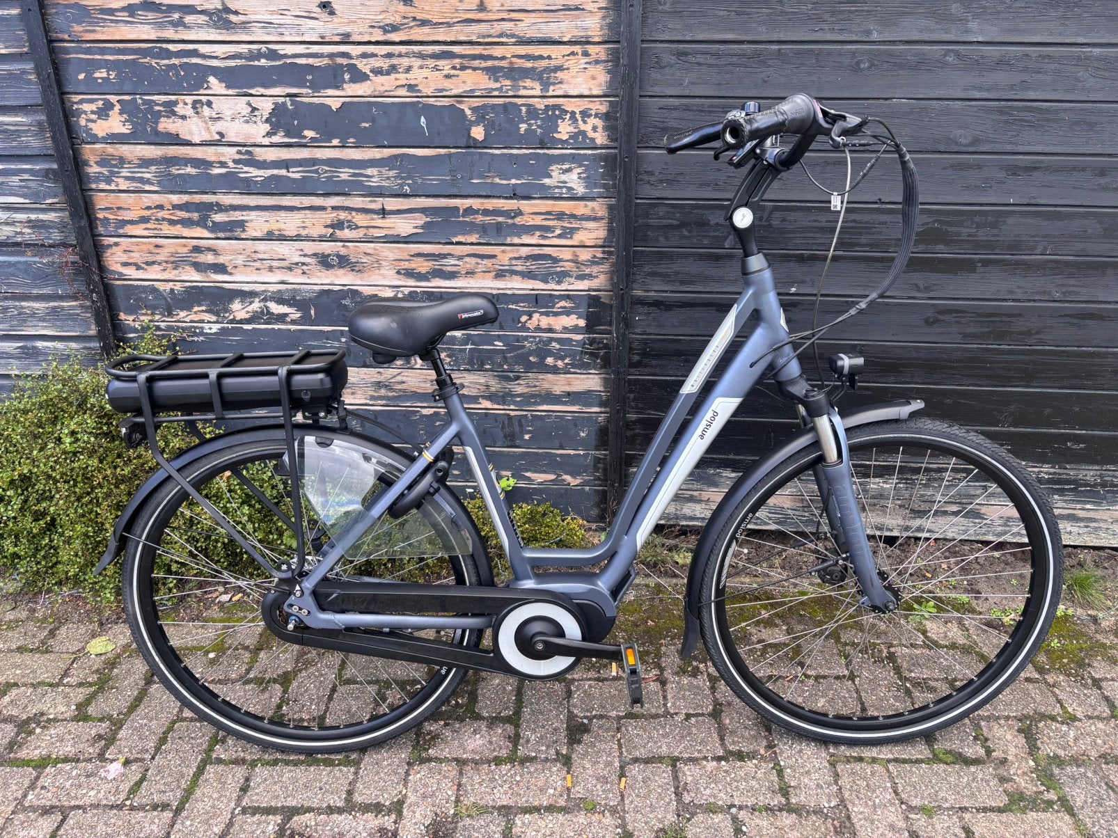 Amslod wellington elektrische damesfiets/600wh/middenmotor, Fietsen en Brommers, Versnellingen, Zo goed als nieuw, 50 tot 53 cm