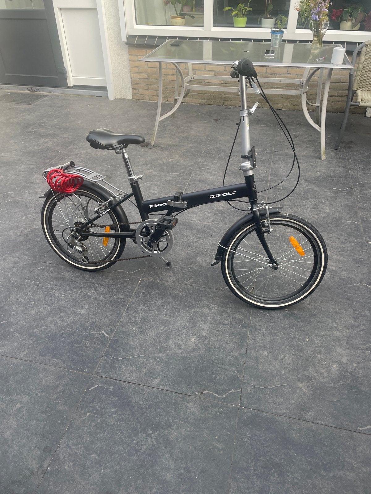IZIPOLE F200 Opvouwbare Fiets - Compact & Handig, Overige merken, 20 inch of meer, Gebruikt, Velgrem