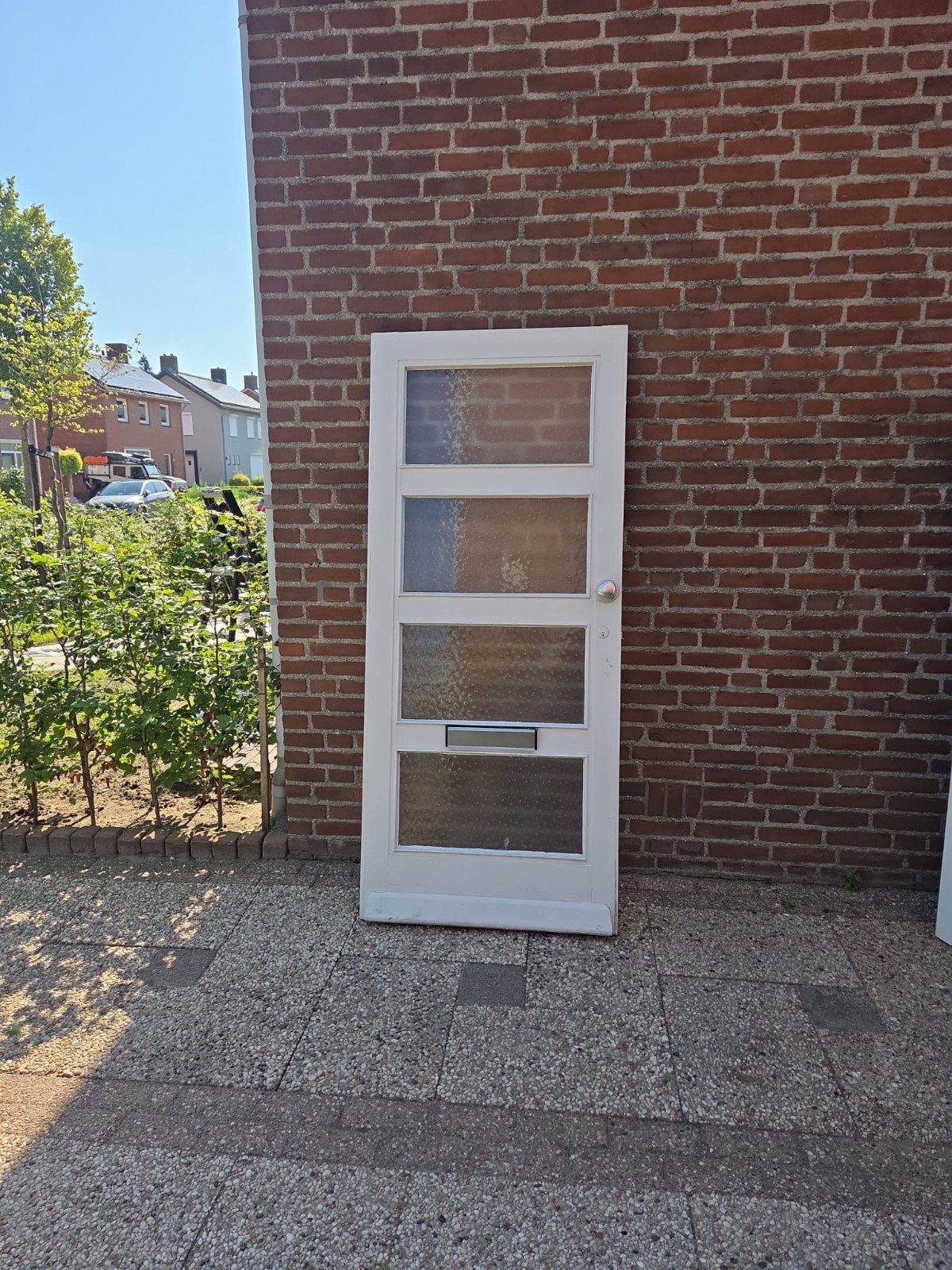 Voordeur, Ophalen, Gebruikt, Buitendeur, 200 tot 215 cm