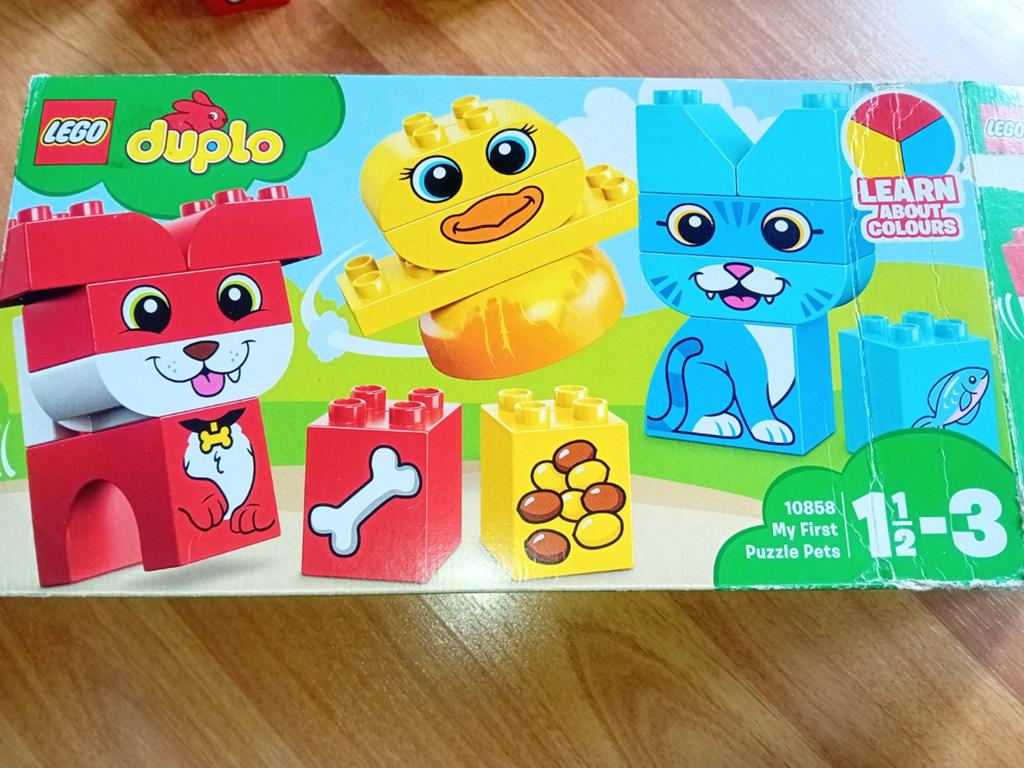 Duplo mijn eerste puzzel dieren 10858, Kinderen en Baby's, Speelgoed | Duplo en Lego, Ophalen of Verzenden, Zo goed als nieuw