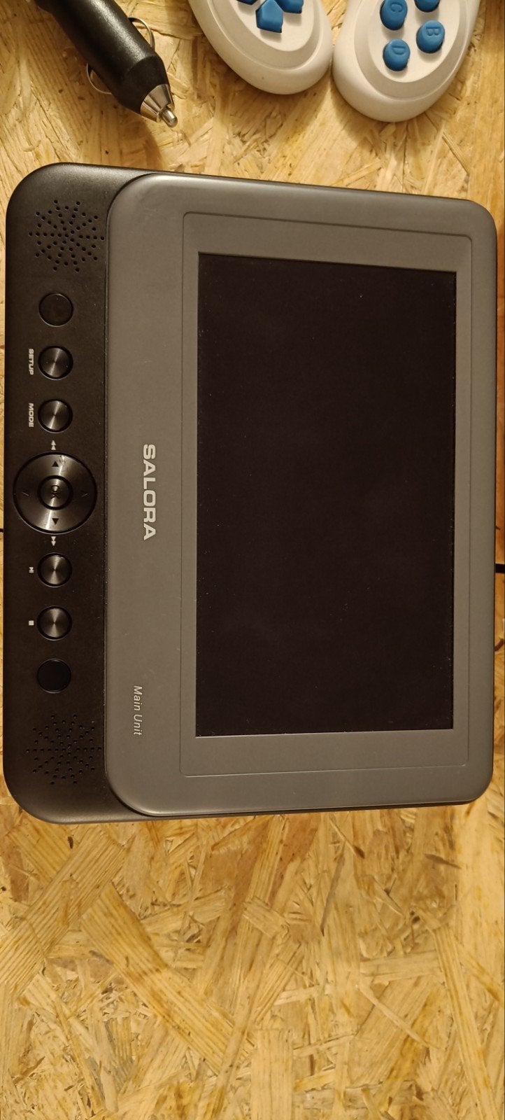 Salora draagbare DVD-spelerset met accessoires, Gebruikt, Draagbaar, Ophalen of Verzenden, Overige merken