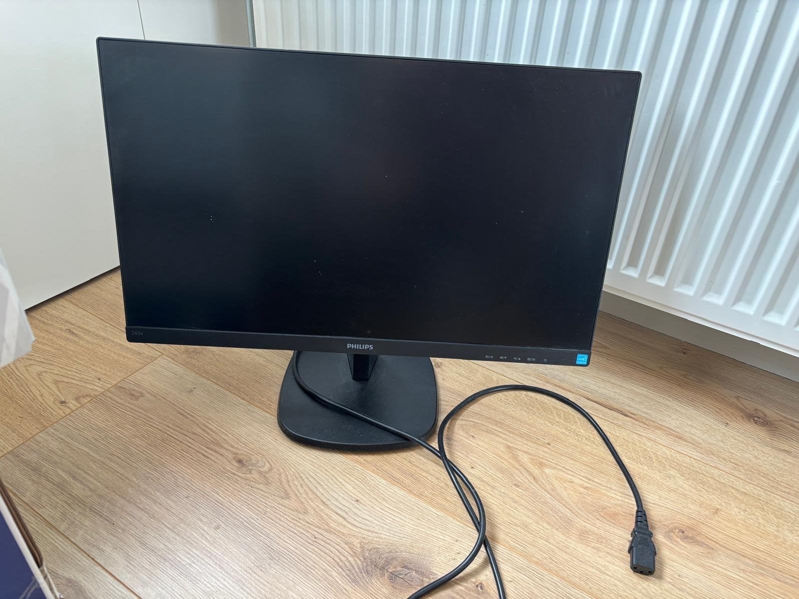 Philips 243V7QDAB Full HD Monitor, Computers en Software, Monitoren, Ophalen, Kantelbaar, Full HD, Zo goed als nieuw