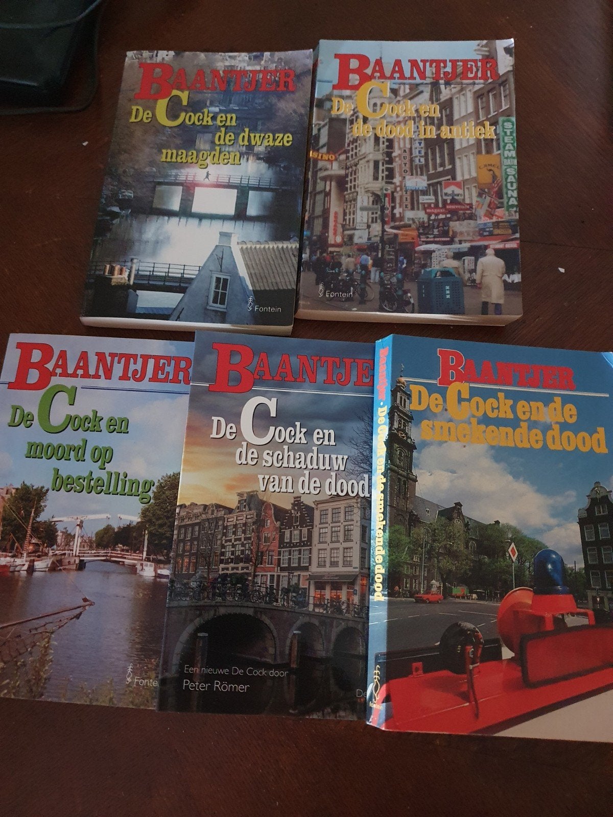Baantjer boeken - De Cock, Ophalen, Gelezen, A.C. Baantjer