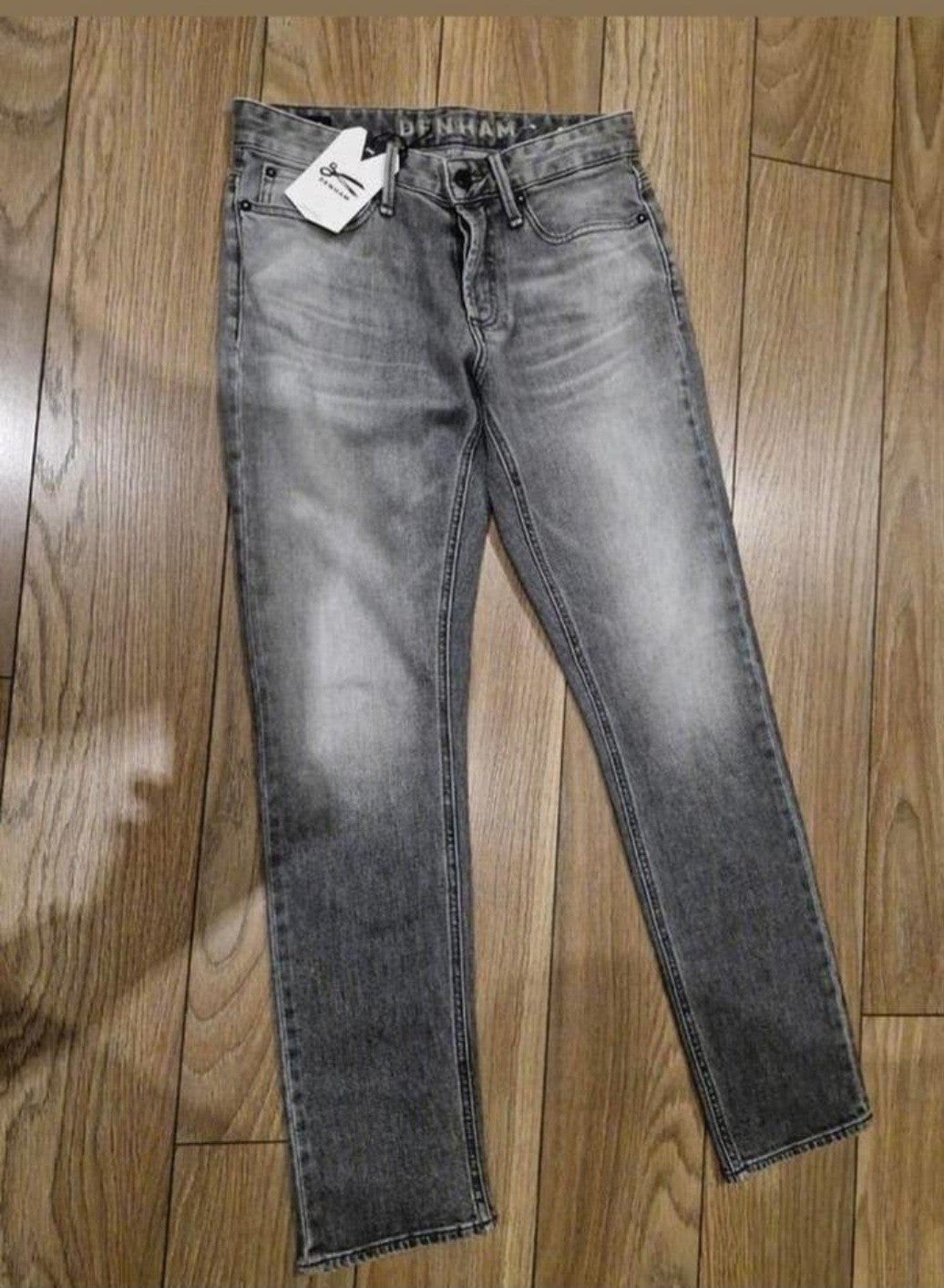 Nieuwe Denham Jeans - Grijs - Maat 30 32, Nieuw, W32 (confectie 46) of kleiner, Ophalen of Verzenden, Grijs