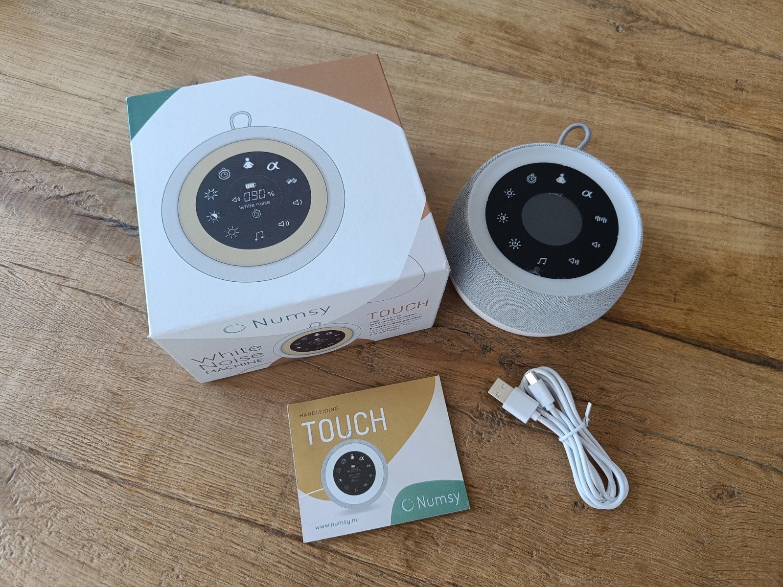 Numsy Touch Slaaptrainer - White Noise Machine, Kinderen en Baby's, Overige Kinderen en Baby's, Ophalen of Verzenden, Zo goed als nieuw
