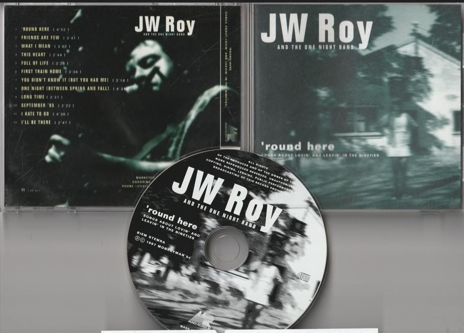 JW Roy And The One Night Band - 'Round Here Songs About...., Cd's en Dvd's, Ophalen of Verzenden, Gebruikt, Blues