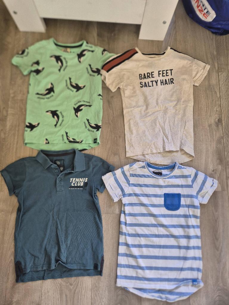 Set van 4 shirts van Z8 maat 128/134, Z8, Ophalen of Verzenden, Zo goed als nieuw, Shirt of Longsleeve