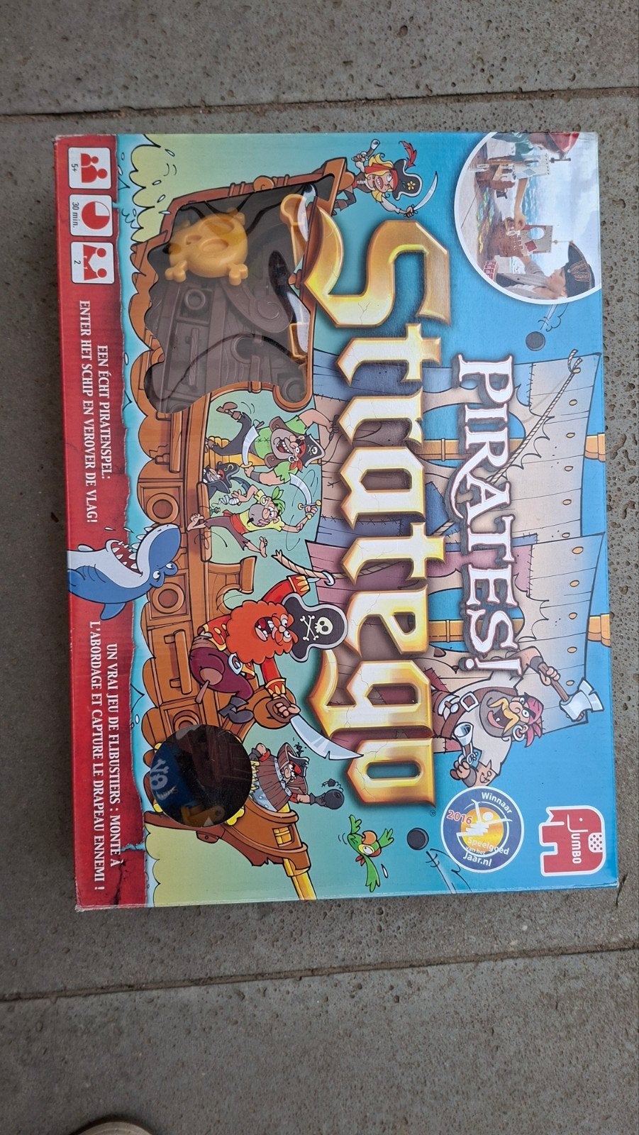 Stratego Pirates! Bordspel - Strategisch Piratenavontuur, Een of twee spelers, Ophalen of Verzenden, Gebruikt, Jumbo
