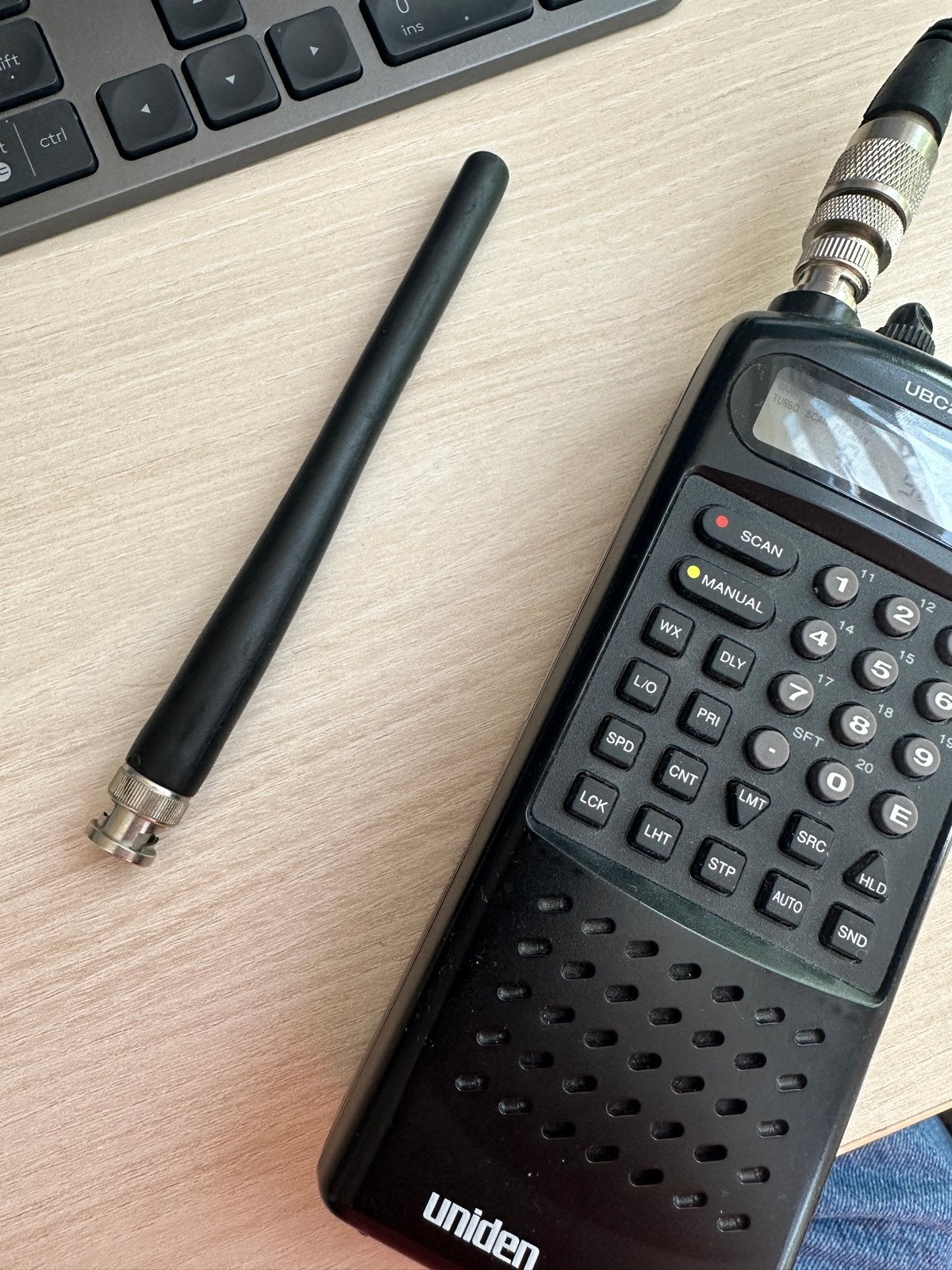 Uniden Bearcat UBC2500XLT Scanner met Antenne, Ophalen of Verzenden, Gebruikt, Ontvanger