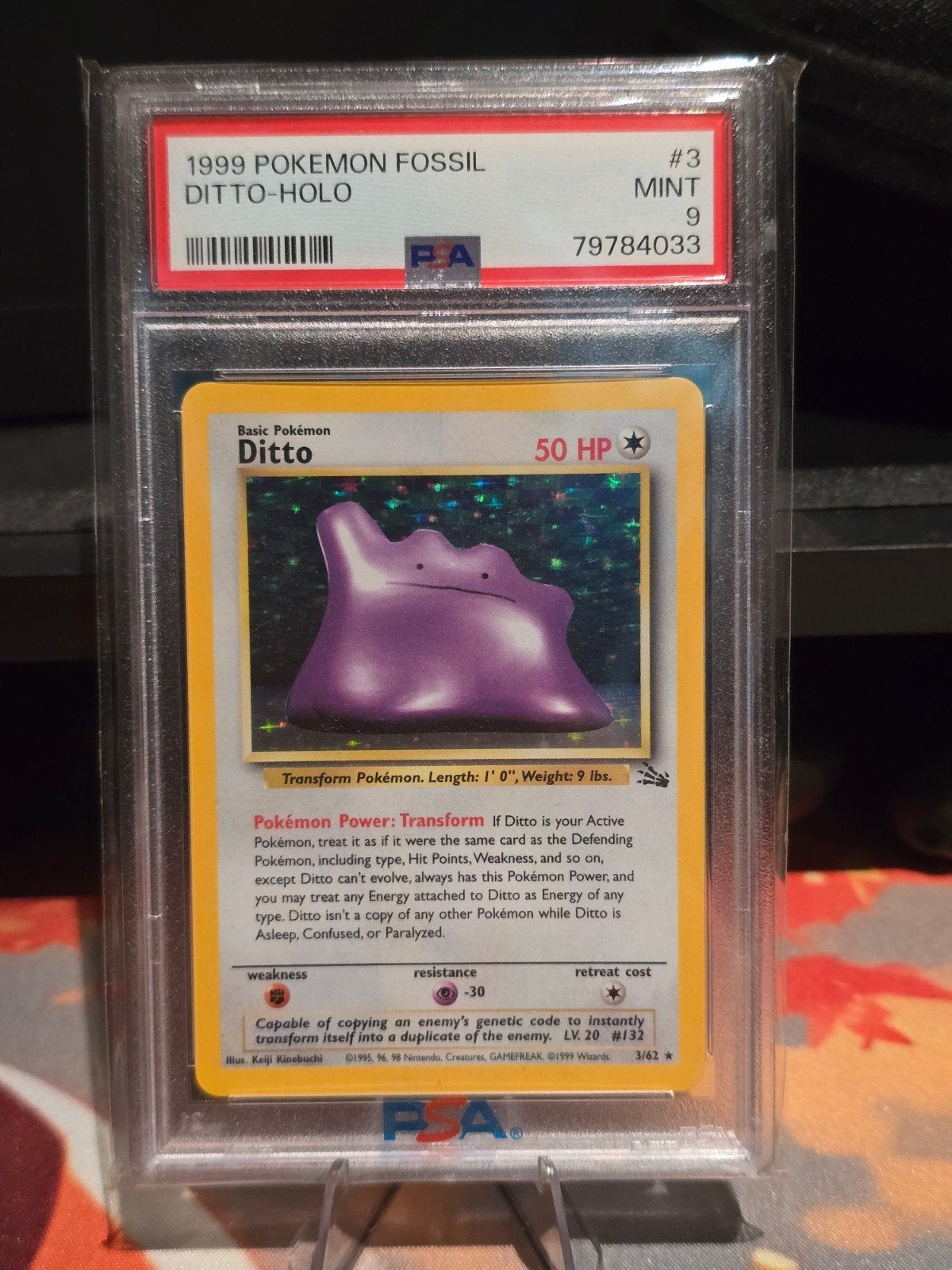 Ditto Fossil PSA 9 | 3/62, Ophalen of Verzenden, Zo goed als nieuw